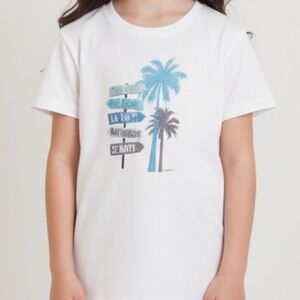 White Graphic girl 12 years T-Shirt